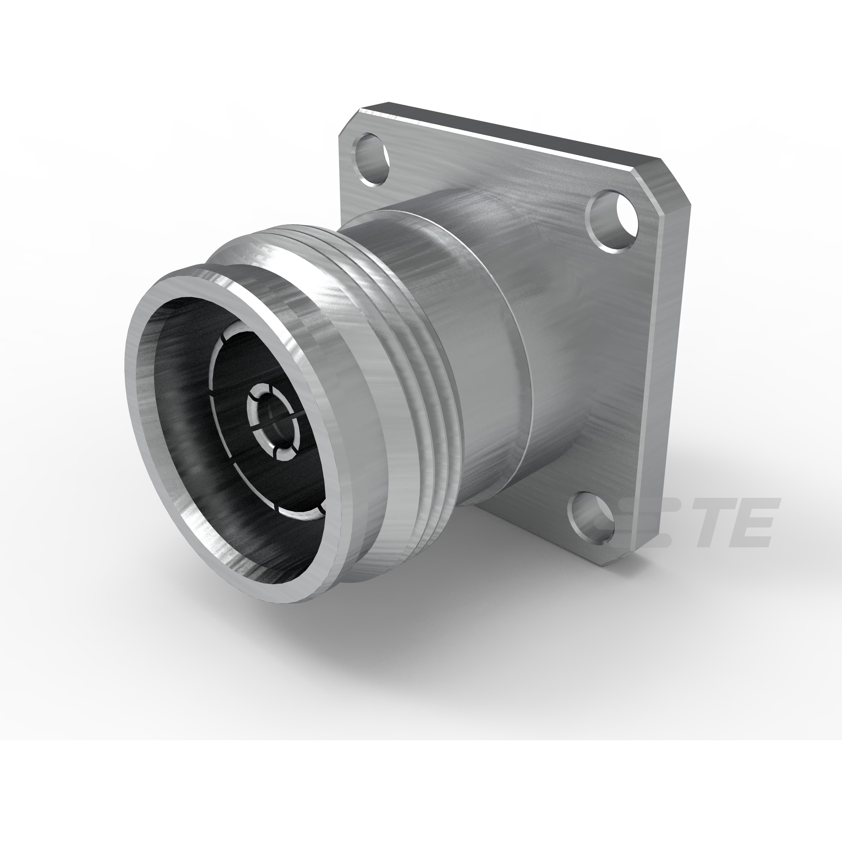 TE Connectivity-2081973-1 Raccordement FR 4.3-10 STR JACK, FLANGE, SOLDER, RG141