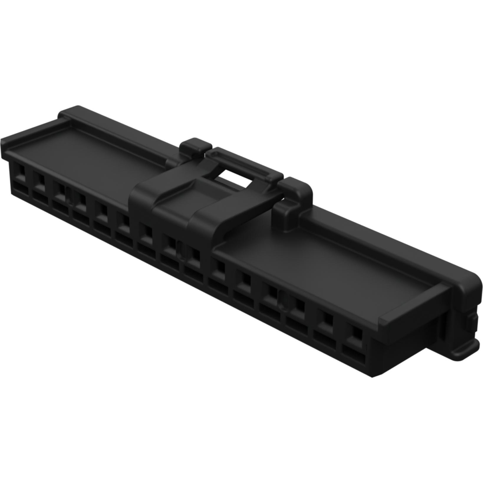 Molex-5051511500 Custodia filo connettore dedicato Conn Housing RCP 15 POS 2mm Crimp ST Cable Mount Black DuraClik Bag