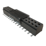 Conn Micro Socket Strip SKT 30 POS 1mm Solder ST SMD Tube