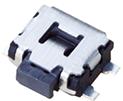 Panasonic-EVQ-P7A01P Switch Tactile Switch Tactile N.O. SPST Rectangular Button Gull Wing 0.05A 12VDC 2.2N SMD T/R