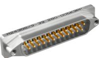 Glenair-M24308/9-11 Steckverbinder, D-Sub Connectors, Electric, Rectangular, Miniature, Polarized Shell, Rack and Panel, Plug, Pin Contacts, Hermetic, Classes H and K
