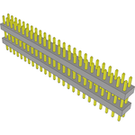 Conn Board Stacker HDR 50 POS 2mm Solder ST Top Entry Thru-Hole Bulk