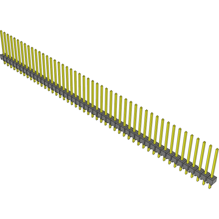 Samtec-TSW-148-15-L-S Steckverbinderleisten und Leiterplattenbuchsen Conn Unshrouded Header HDR 48 POS 2.54mm Solder ST Top Entry Thru-Hole Bulk