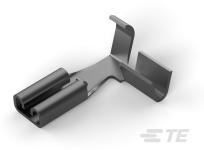 TE Connectivity-60605-1 Connector Terminals Quick Disconnect Terminal 18-22AWG Brass F 8mm Tin T/R