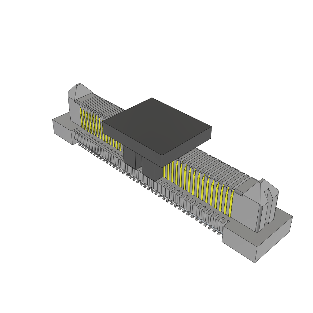 Samtec-ERM5-040-02.0-S-DV-P-TR Steckverbinderleisten und Leiterplattenbuchsen Conn High Speed Edge Rate Terminal Strip HDR 80 POS 0.5mm Solder ST Top Entry SMD T/R