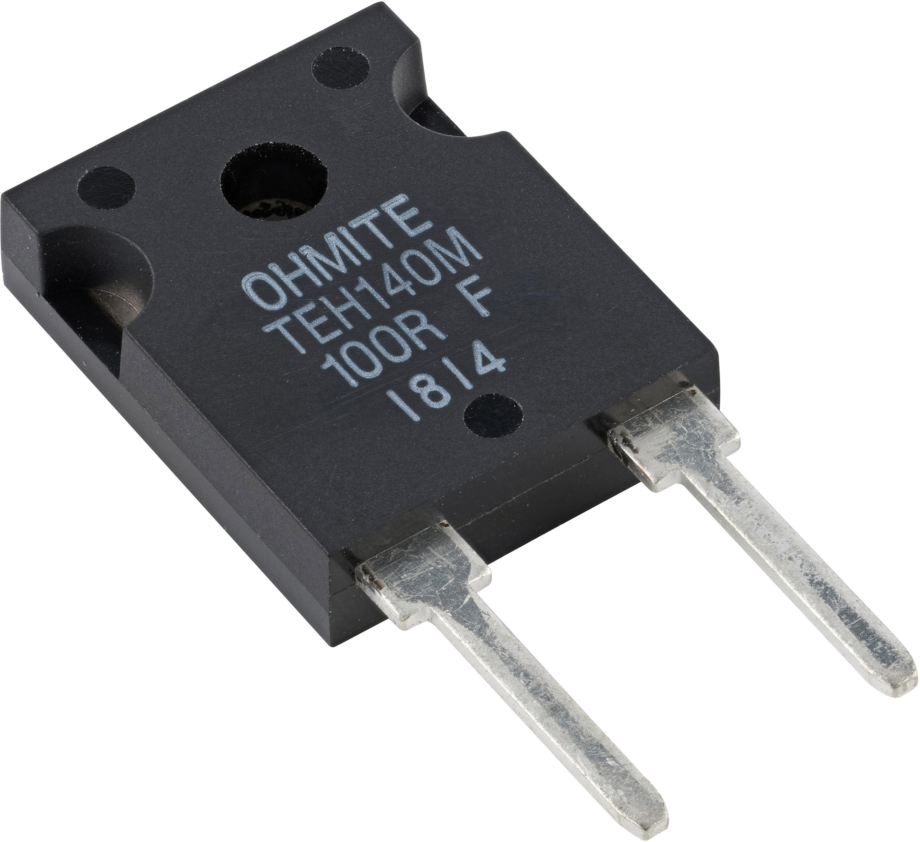 Ohmite-TEH140M4K70FE Résistance simple fixée par alésage 140 Watt Power Resistors for High Frequency and Pulse Loading Applications