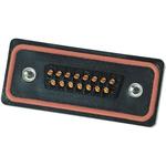 Conn D-Sub F 9 POS Solder Cup ST Panel Mount 9 Terminal 1 Port
