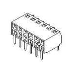 Conn Socket Strip RCP 18 POS 2.54mm Solder RA Side Entry Thru-Hole C-Grid Tube