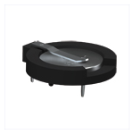 Keystone Electronics-106 Contacts de batterie, clips et supports Battery Holder 1 Cells PBT