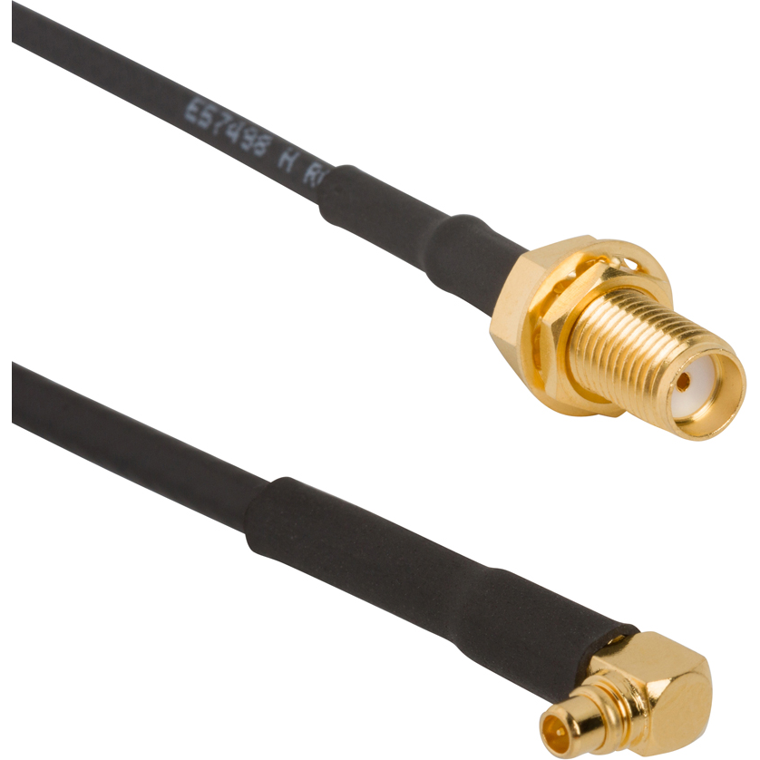 Amphenol RF-245106-02-06.00 Cable Assembly Coaxial Cable Assembly Coaxial 0.152m SMA to MMCX F-M Bag