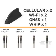 TE Connectivity-L000423-09 Antenne Antenna Sharkfin 4.8dB Gain 7125MHz Carton