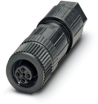 PHOENIX CONTACT-1424693 Sensor Accessories M12 Sensor Connector SKT 4 POS Spring Cage ST 4 Terminal 1 Port