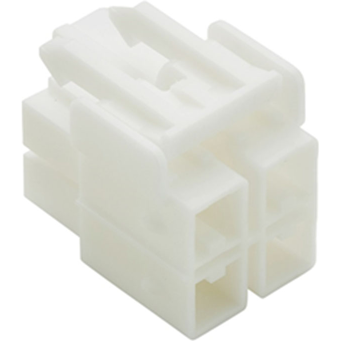 Molex-2041020419 Einzeladersteckverbinder, Gehäuse Versa Blade Multi Module Hybrid Plug Housing 4 Circuits Positive Lock Natural Glow Wire Capable