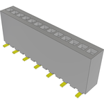Conn Socket Strip SKT 13 POS 1.27mm Solder ST SMD T/R