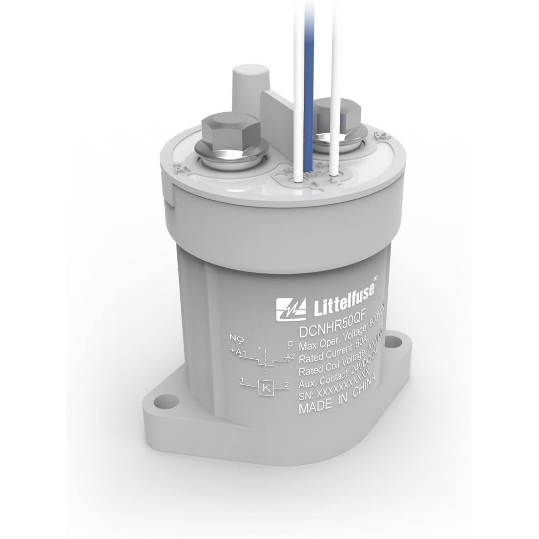 Littelfuse-DCNHR50QF24 Contactors DC Max Contactor Relay