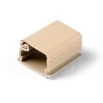 HellermannTyton-SRCI0750C2 Kabelschellen und -clips TSR Adhesive Cable Clamp, 1.25'' Width, .77" Height, PVC, Ivory, 100/pkg