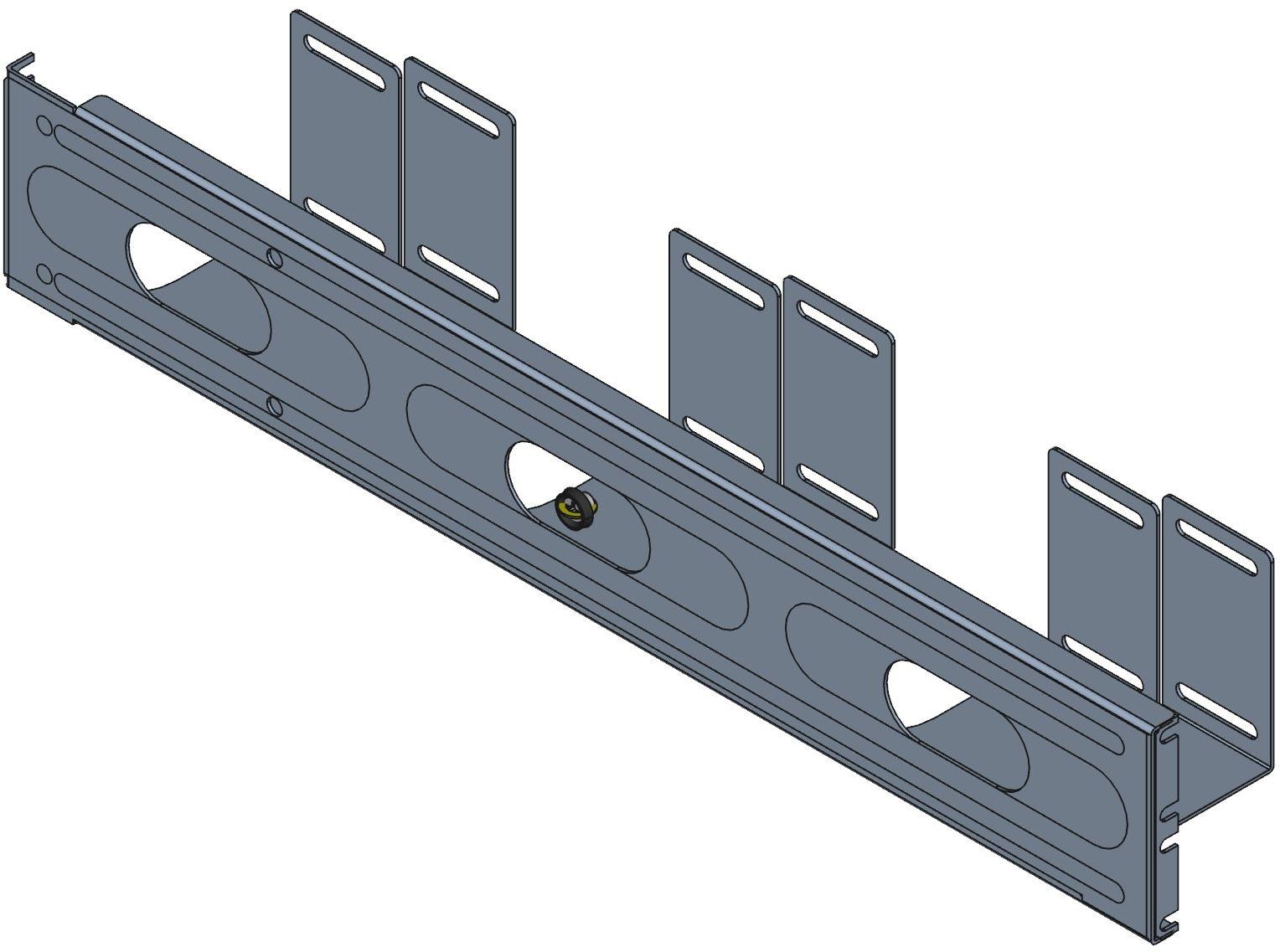 Hammond Manufacturing-RDCM2136BK Cable Accessories Cable Accessories Cable Manager Black Powder