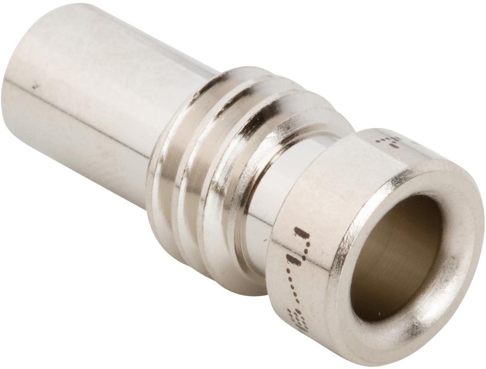 Amphenol RF-083-185 Steckverbinderzubehör Connector Accessories Adapter Straight Brass Nickel