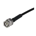 Conn TNC 0Hz to 11GHz 50Ohm Crimp ST Cable Mount M Gold Over Nickel Phosphorus Single