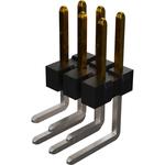 Conn Unshrouded Header HDR 6 POS 2.54mm Solder RA Thru-Hole C-Grid Tube