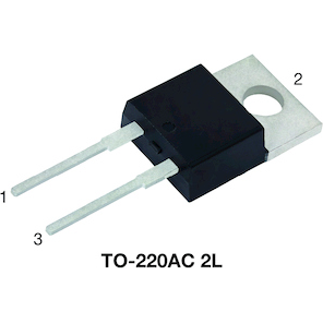 Vishay-VS-ETH3007THN3 Rectifiers Diode Switching 650V 30A  2-Pin(2+Tab) TO-220AC Tube Automotive AEC-Q101