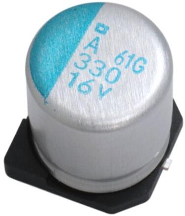 United Chemi Con-APXA100ARA121MH70G Aluminium-Polymer-Kondensator Cap Aluminum Polymer 120uF 10VDC 20%( 8 X 6.7mm) SMD 0.027 Ohm 2.8A 15000h 105°C T/R