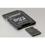 Kingston Technology-SDCA10/32GBSP Flash Cards Flash Card 32G-byte 3.3V MicroSDHC Card