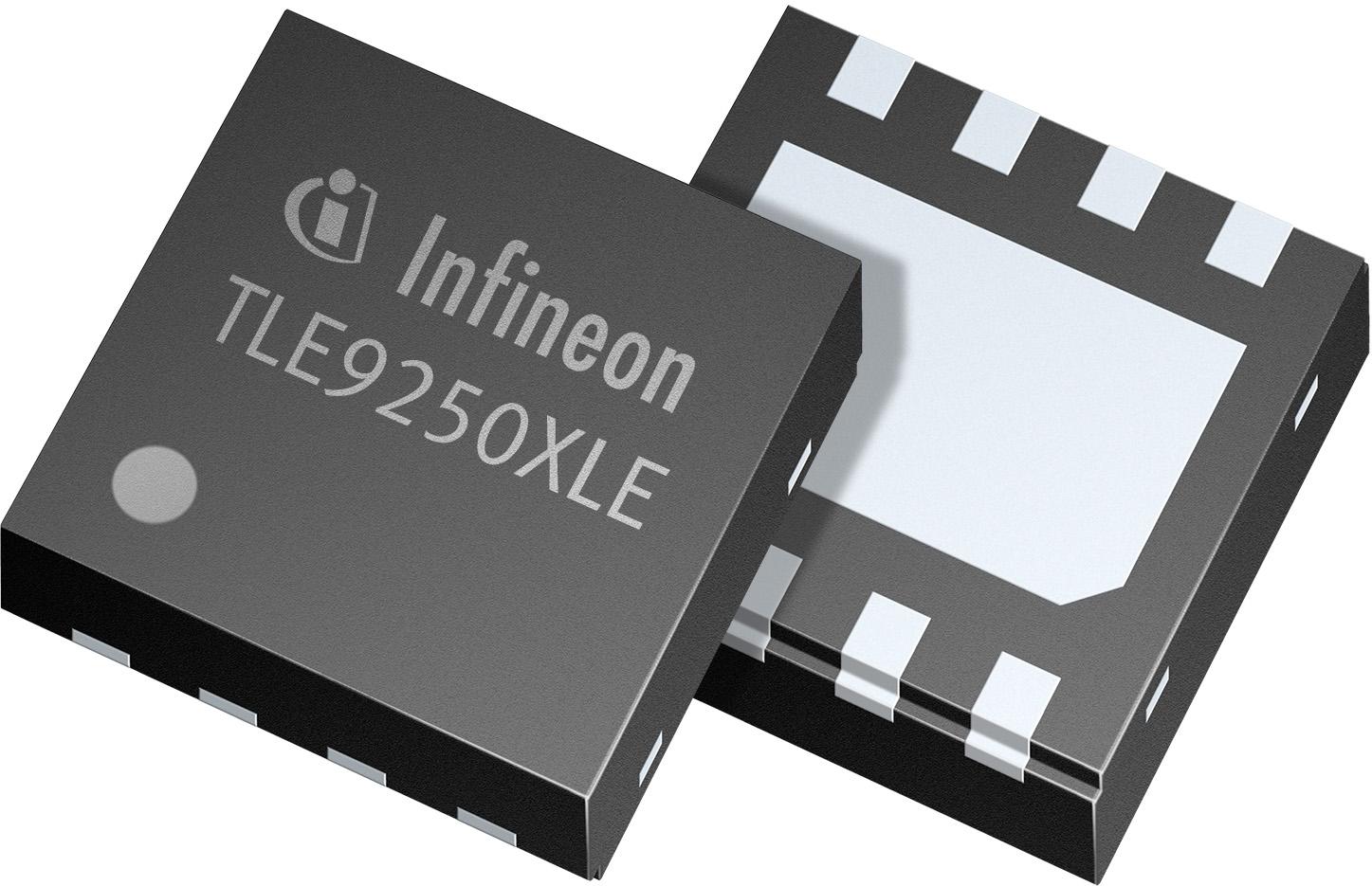 Infineon Technologies AG-TLE9250XLEXUMA1 CAN (Controller Area Network) CAN 5Mbps Power Down 3.3V/5V Automotive AEC-Q100 8-Pin TSON EP T/R