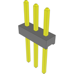 Conn Unshrouded Header HDR 3 POS 2mm Solder ST Thru-Hole Bulk