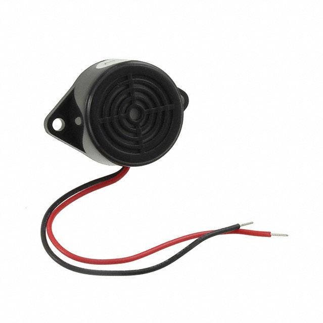 Mallory Sonalert Products-PK-26N04W-03VQ Audioanzeigen und -alarme Audio Indicator Piezo 2VDC 4VDC 30mA 3VDC 80dBA Through Hole Wire Lead Bulk