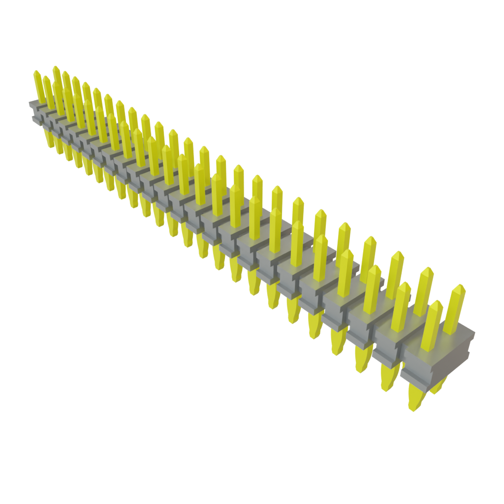 Samtec-PTT-124-01-S-D Connector Headers and PCB Receptacles Conn Unshrouded Header HDR 48 POS 2mm Press Fit ST Thru-Hole Bulk