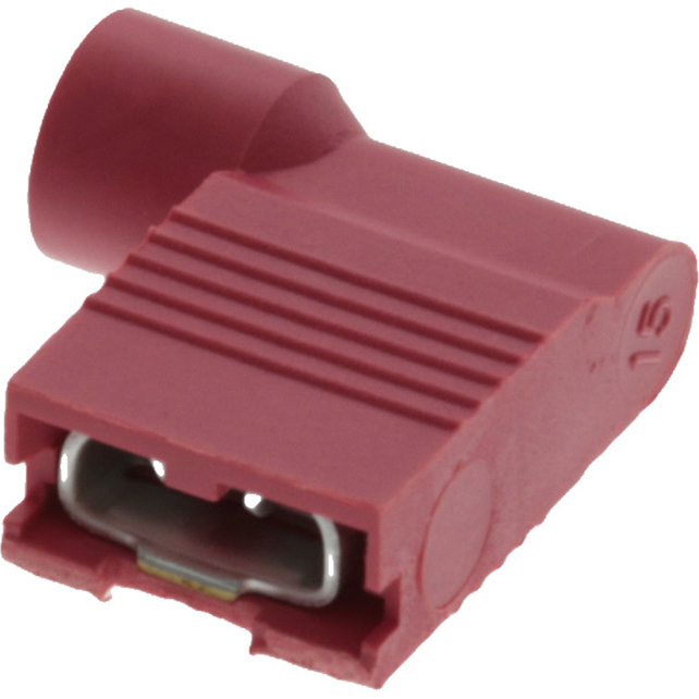 Molex-19007-0064 Steckverbinderanschlüsse Quick Disconnect Terminal 18-22AWG Brass Red F 16.38mm Tin InsulKrimp™ Carton