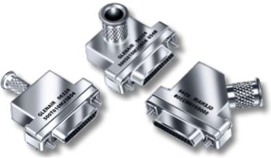 Glenair-500T010M25H08L Schrumpfbalgenadapter EMI Banding Round Cable Micro-D Backshell 180° 25 Shell Size Electroless Nickel Aluminum