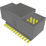 Conn Board Stacker HDR 24 POS 0.8mm Solder ST SMD T/R