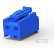 TE Connectivity-3-1123722-2 Carcaza de cables discretos de conector Conn Housing PL 2 POS 3.96mm Crimp ST Cable Mount Blue Bag
