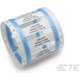 TE Connectivity-TMS-SCE-1/8-2.0-4 Marqueurs de câble Cable Markers Printable Heat Shrink Cross-Linked Polyolefin Yellow