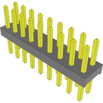 Conn Unshrouded Header HDR 18 POS 2mm Solder ST Top Entry Thru-Hole Bulk