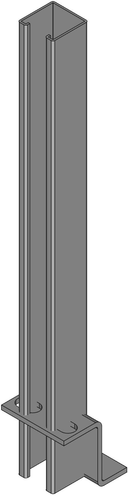 Hammond Manufacturing-14B10 null Terminal Straps And Brackets, Steel, White, 9 In Length, 2.16 In Width, 1.45 In Height