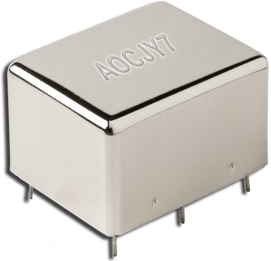 Abracon-AOCJY7TQ-X-100.000MHZ-1 可控振荡器 Oscillator OCXO 100MHz ±0.3ppm (Tol) ±0.1ppm (Stability) Sinewave 12V 5-Pin Thru-Hole Tray