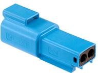 Molex-0934443104 Einzeladersteckverbinder, Gehäuse Conn Housing RCP 4 POS Crimp ST Cable Mount Blue ML-XT™ Bag