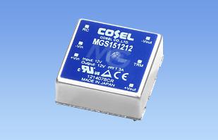 COSEL-MGS154812 Convertisseur CC en CC et module de régulateur de commutation Module DC-DC 48VIN 1-OUT 12V 1.3A 15.6W 6-Pin