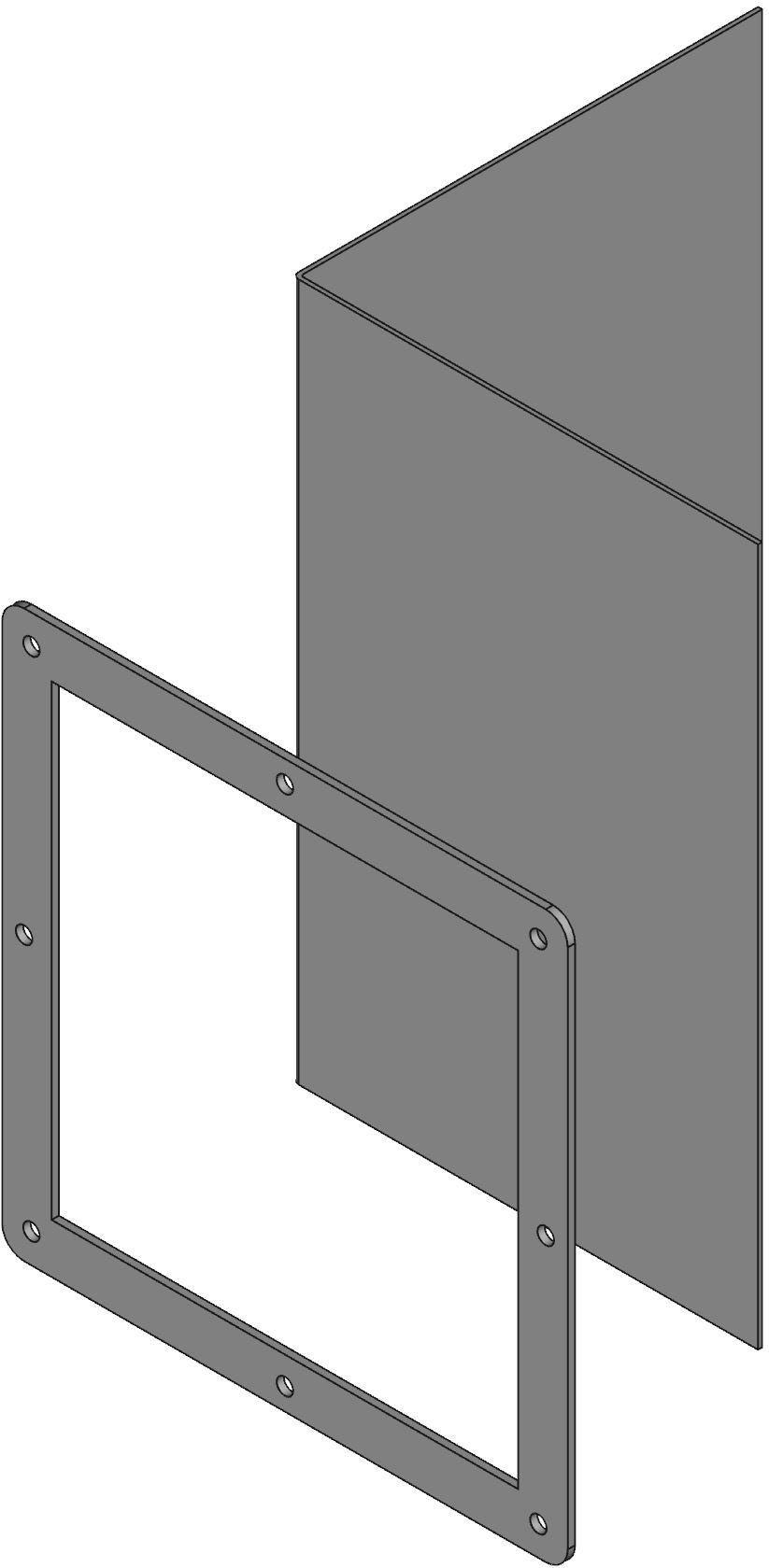 Hammond Manufacturing-1485EW2 Wiring Ducts Wireway Solid Wall Square Screw Steel Gray