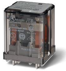 Finder-62.22.9.024.0000 Power Relays Power Relay 24VDC 16A DPDT(38.2x35.8x49.1)mm THT