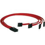 Cable Assembly SAS 0.46m Mini-SAS to 4(SATA) 36 to 4(7) POS M-M