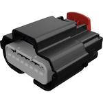 Conn Housing RCP 8 POS 2.54mm Crimp ST Cable Mount Black Bag