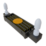 Conn Open Pin Field Array SKT 160 POS 1.27mm Solder ST SMD T/R