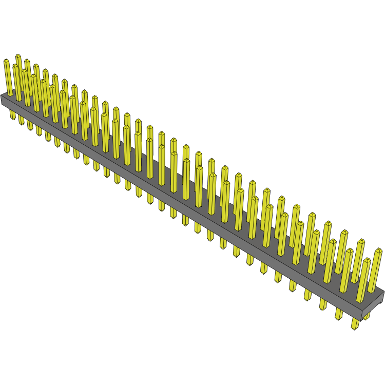 Samtec-MTMM-130-05-S-D-220 Cabezales del conector y receptáculos PCB Conn Unshrouded Header HDR 60 POS 2mm Solder ST Thru-Hole Bulk