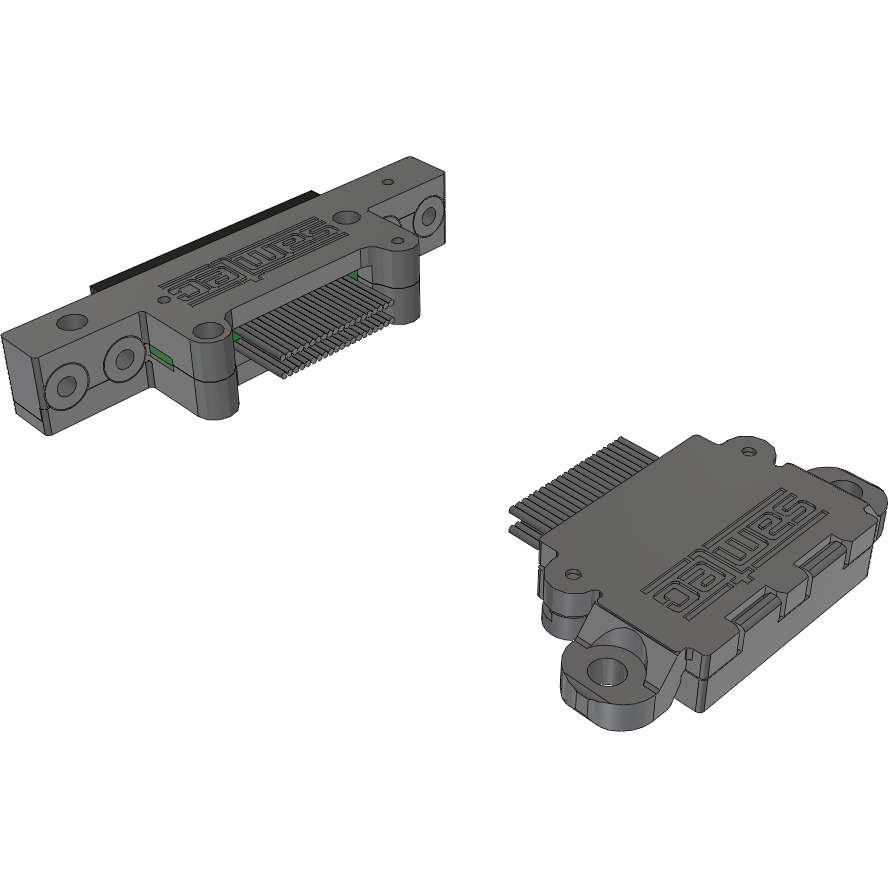 Samtec-EQCD-020-07.87-SPD-TBL-1-S Kabelbaugruppen Koaxial 0.80 mm Q Strip Coaxial Cable Assembly