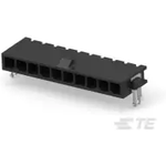 Conn Shrouded Header (4 Sides) HDR 10 POS 3mm Solder RA Thru-Hole Tray