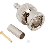 Conn BNC 0Hz to 12GHz 75Ohm Crimp ST Cable Mount PL Gold